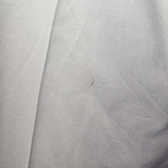 Orvis Silk Pants Petite Medium Womens Butter Yellow Straight Leg Trousers - Picture 8 of 10